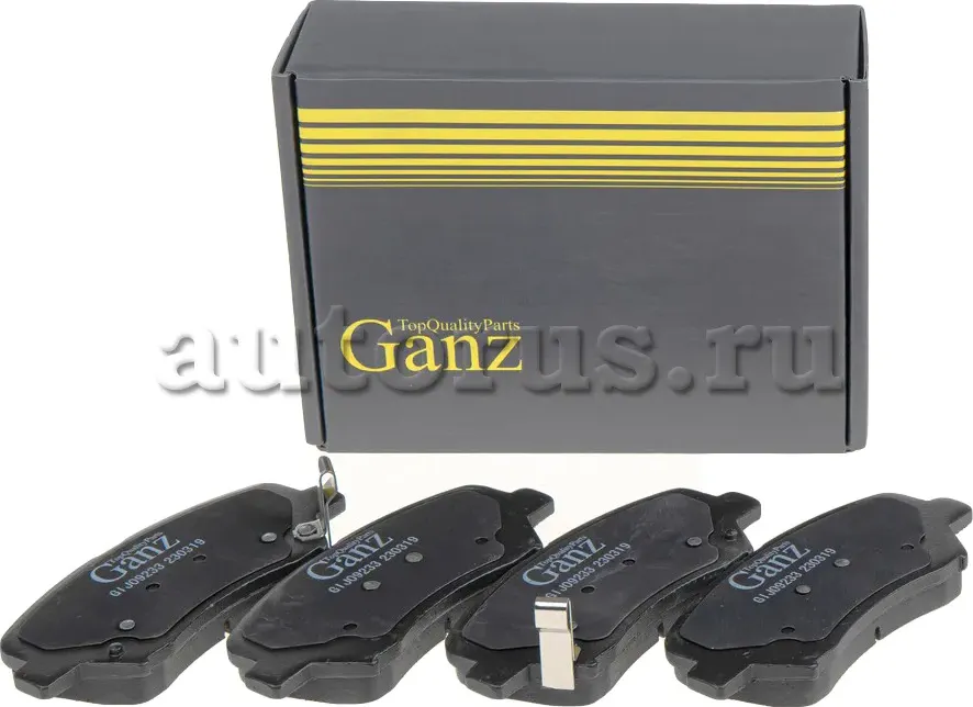 Колодки торм.пер. (Ganz). Артикул GIJ09233