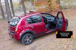 Накладки Русская Артель на ковролин центрального тоннеля для Renault Logan I 2010-2015. Артикул NN-159902