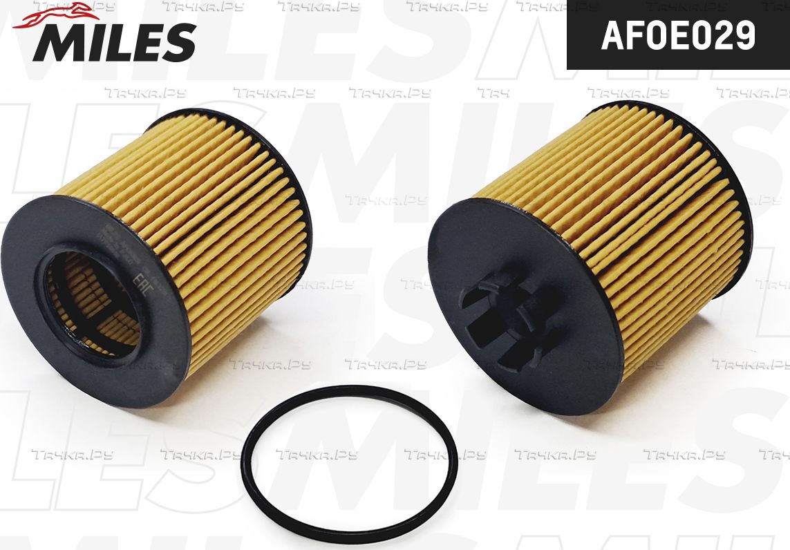 Масляный фильтр Miles для SEAT Leon II 2007-2008. Артикул AFOE029
