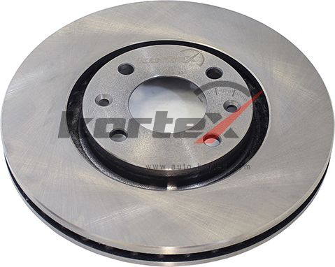 Диск тормозной PEUGEOT 207,307,308,Partner CITROEN C4,C5,Berlingo передний (1шт. (Kortex). Артикул KD0154