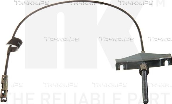 Трос ручника (тросик ручного тормоза) NK. Артикул 9025180