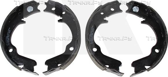 Тормозные колодки NK задние для Subaru Impreza II 2000-2008. Артикул 2744646
