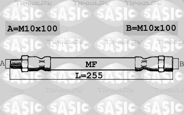 Тормозной шланг Sasic задний для BMW 1 III (F40) 2011-2026. Артикул 6606262