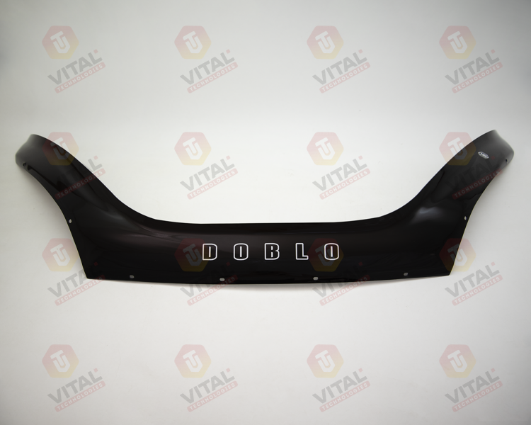 Дефлектор VT52 для капота Fiat Doblo II рестайлинг 2015-2026. Артикул FT22VT