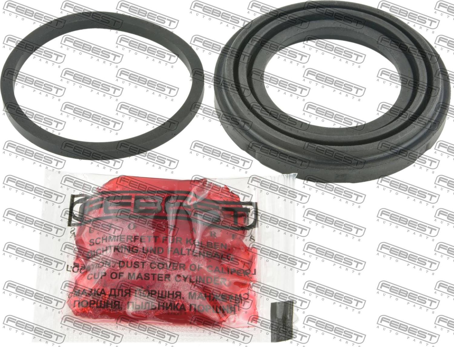 Ремкомплект тормозного суппорта Febest. Артикул 2175-TKEF