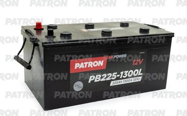 Аккумулятор Patron для DAF CF 2013-2024. Артикул PB225-1300L