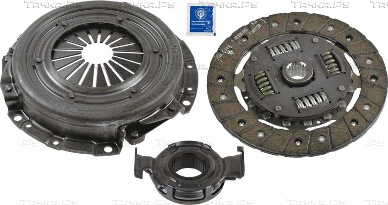 Сцепление (комплект) SACHS для Innocenti Elba 1994-1996. Артикул 3000 231 001