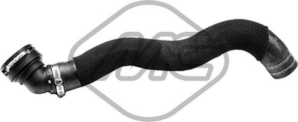 Патрубок радиатора (системы охлаждения) Metalcaucho нижний для Alfa Romeo Giulietta III 2010-2026. Артикул 07642