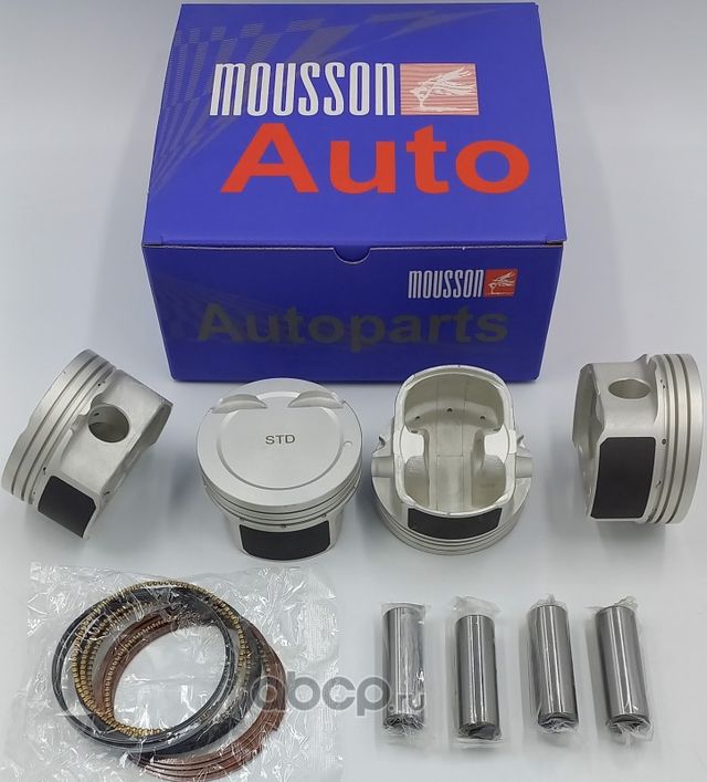 Поршень кольца комплект G4FC стандарт цена за 1шт ( продается комплектом 4 шт) (Mousson). Артикул SPRG4FCSTD