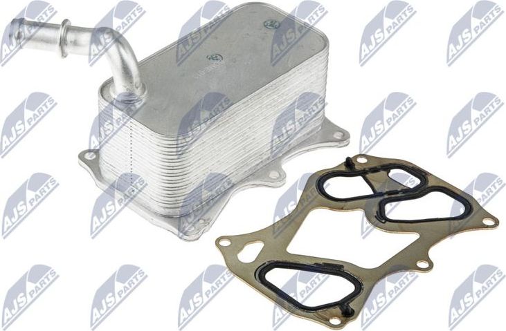 Радиатор масляный (маслоохладитель) для двигателя NTY. Артикул CCL-ME-013