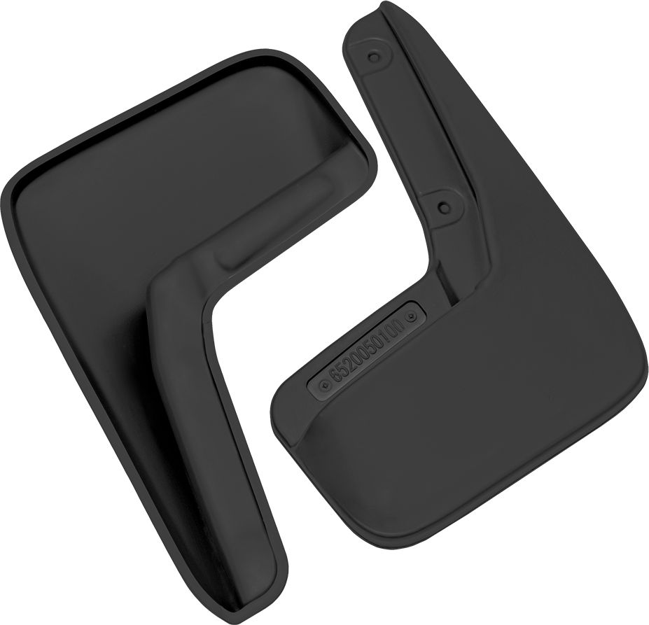 Брызговики Rezkon задняя пара для Hyundai Solaris I седан 2010-2017. Артикул 6520050100