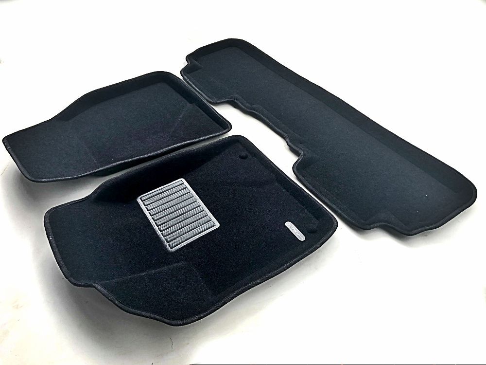 Коврики текстильные Euromat 3D Business для салона Toyota Highlander III 2014-2019. Артикул EMC3D-005127
