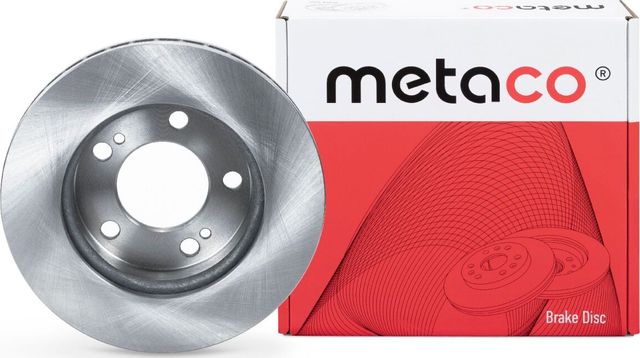 Диск тормозной SSANG YONG ACTYON/KYRON/REXTON 02- перед.вент. (Metaco). Артикул 3050044