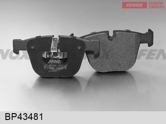 Тормозные колодки Fenox задние для BMW 6 II (E63/E64) 2003-2010. Артикул BP43481