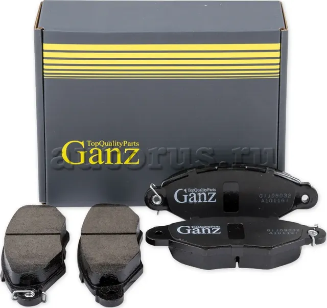 Колодки торм.пер. (Ganz). Артикул GIJ09032