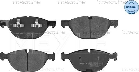 Тормозные колодки Meyle Original передние для BMW X6 I (E71) 2008-2014. Артикул 025 241 7219