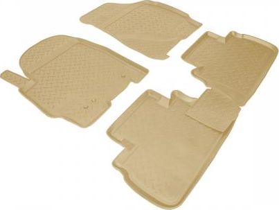 Коврики Норпласт для салона Ford Escape 2000-2006 Бежевые. Артикул NPL-Po-22-48Beige