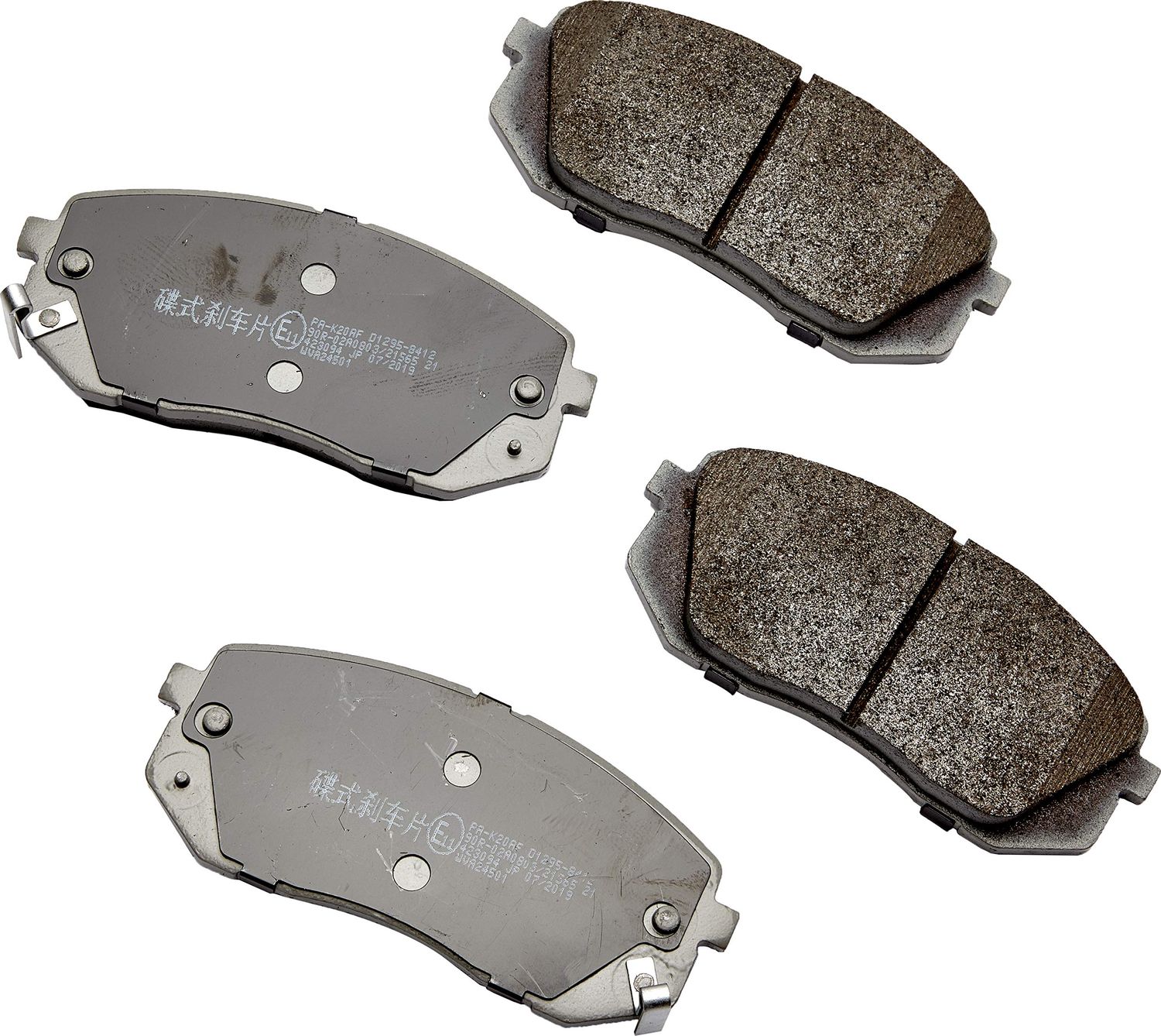 Тормозные колодки Japanparts. Артикул PA-K20AF