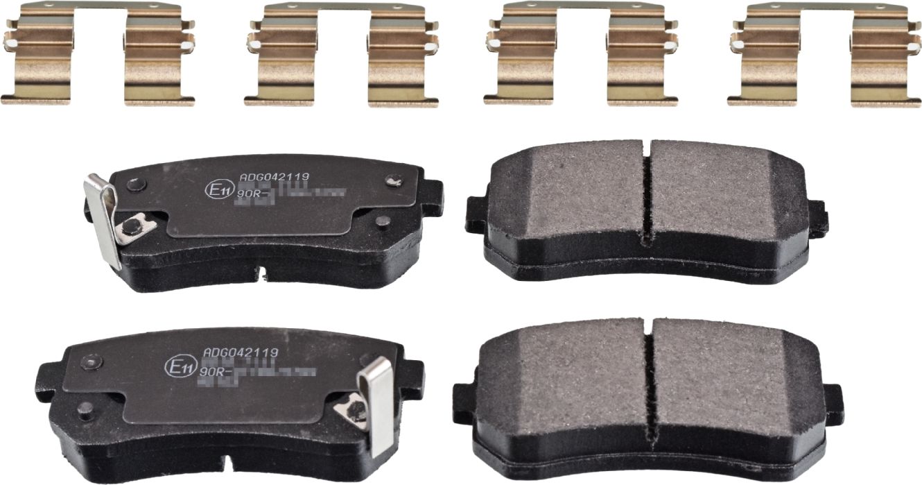 Тормозные колодки Blue Print. Артикул ADG042119