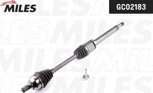 Полуось (привод в сборе, приводной вал) Miles передняя правая для Ford Focus II 2004-2012. Артикул GC02183