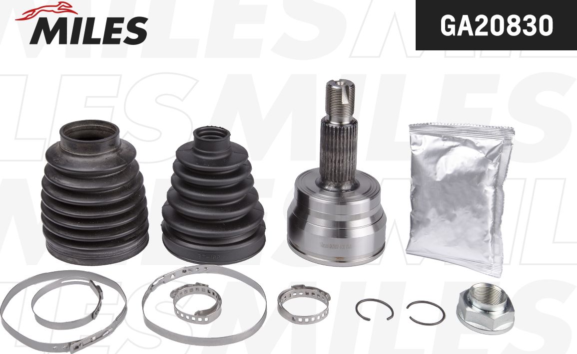 Шрус наружный (граната) Miles. Артикул GA20830
