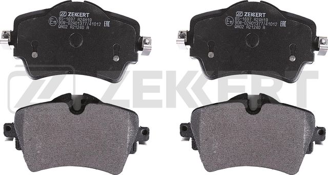 Тормозные колодки Zekkert передние для MINI Hatch III (F55/F56) 2013-2026. Артикул BS-1697