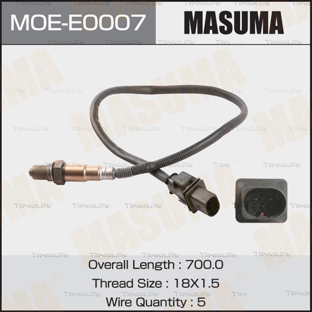 Лямбда-зонд (кислородный датчик) Masuma задний для BMW 1 I (E82/E88) 2007-2013. Артикул MOE-E0007