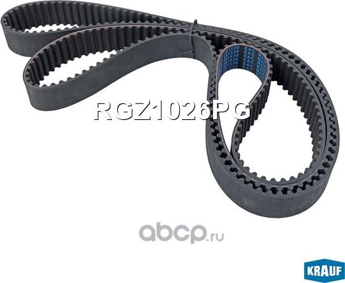 Ремень ГРМ Krauf. Артикул RGZ1026PG