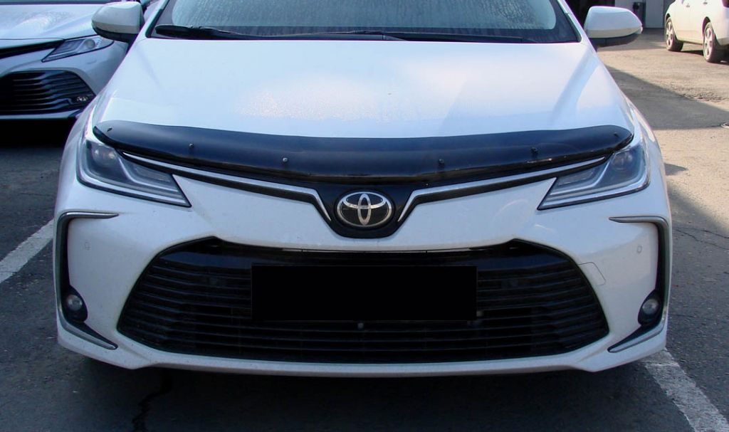 Дефлектор SIM для капота Toyota Corolla E210 2018-2026. Артикул STOCOR1812