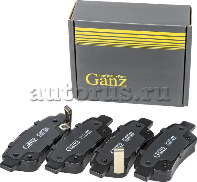 Колодки торм.зад. (Ganz). Артикул GIJ07066
