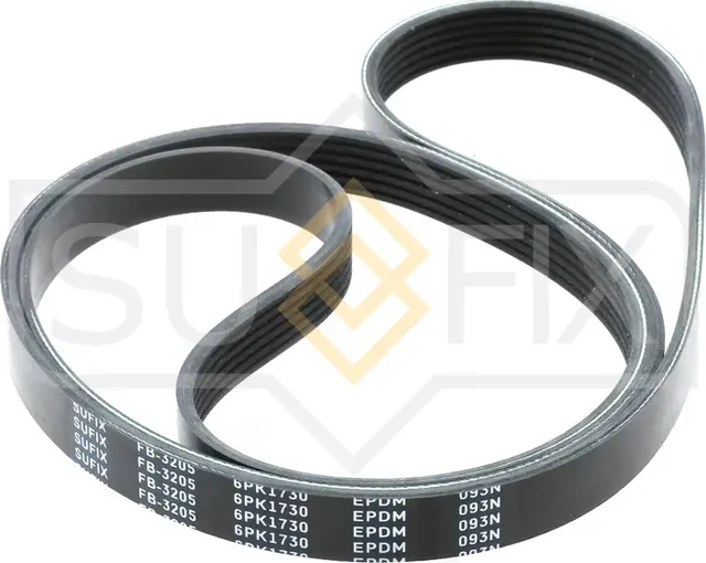 Ремень поликлиновый 6PK1730 (Sufix). Артикул FB-3205