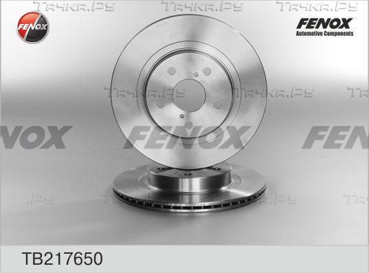 Тормозной диск Fenox. Артикул TB217650