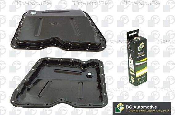 Масляный поддон картера двигателя BGA для Renault Grand Scenic II 2005-2008. Артикул SP6311