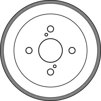 Тормозной барабан TRW. Артикул DB4254