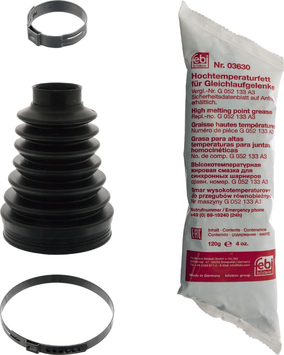 Пыльник ШРУСа внутренний SWAG (термопласт). Артикул 30 10 0201