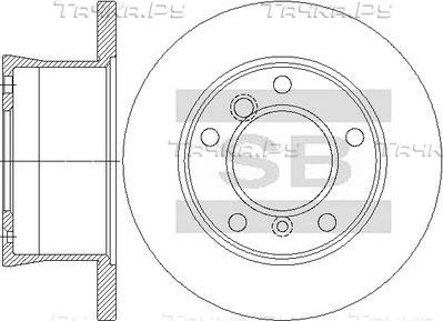 Тормозной диск Sangsin Hi-Q. Артикул SD5712
