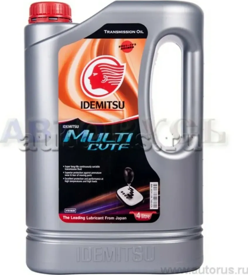 Трансмиссионное масло для вариатора IDEMITSU CVTF, 4Л (цвет - зеленый, сине-зеле. Артикул 30041108746