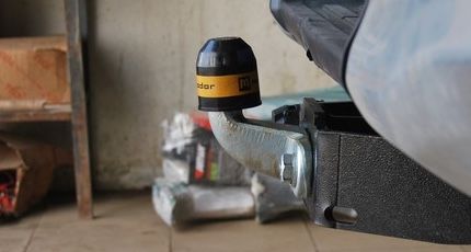 Фаркоп Мотодор для Toyota Highlander III 2014-2020. Фланцевое крепление. Артикул 92511-F