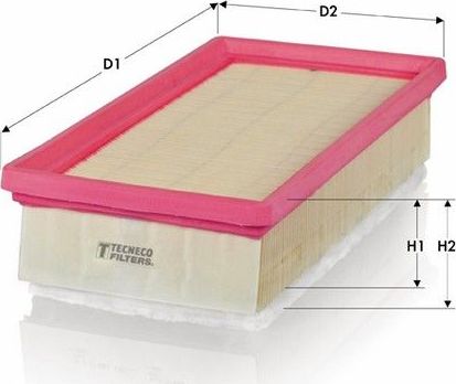 Воздушный фильтр  Tecneco Filters. Артикул AR39219PMS