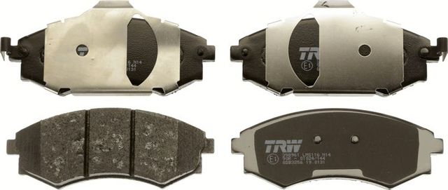 Тормозные колодки TRW COTEC передние для Citroen C2 2004-2010. Артикул GDB1623