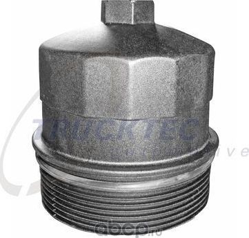 Крышка масляного фильтра BMW E60/61/63/64/65/X5 3.5-4.8i 01 (Trucktec Automotive) Trucktec Automotive. Артикул 08.10.042