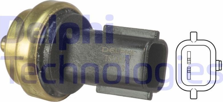Датчик температуры охлаждающей жидкости Delphi. Артикул TS10458