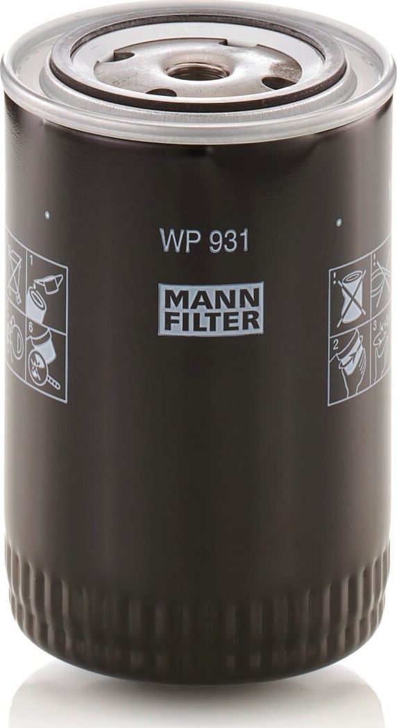 Масляный фильтр Mann-Filter. Артикул WP 931