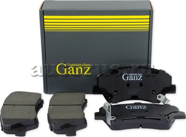 Колодки торм.пер. (Ganz). Артикул GIJ07042