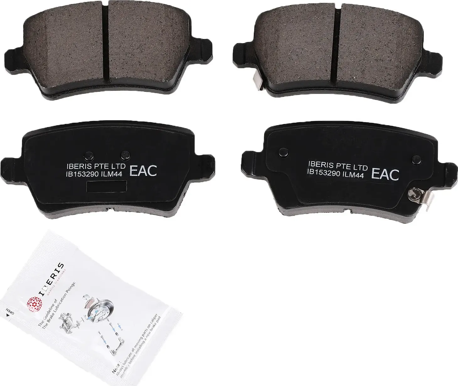 КОЛОДКИ ТОРМОЗНЫЕ ЗАДНИЕ CHERY TIGGO 8 PRO (Iberis). Артикул IB153290