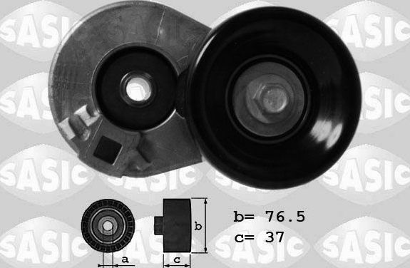 Натяжной ролик (натяжитель) приводного клинового зубчатого ремня Sasic. Артикул 1626114