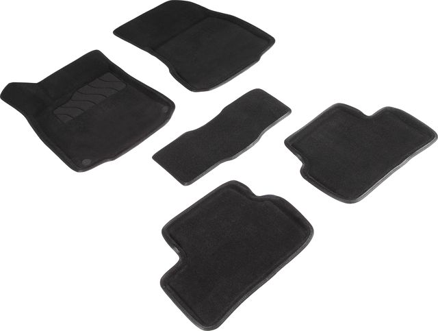 Коврики Seintex 3D ворсовые для салона Mercedes A-Класс W177 2018-2026 ЧЕРНЫЕ. Артикул 94736