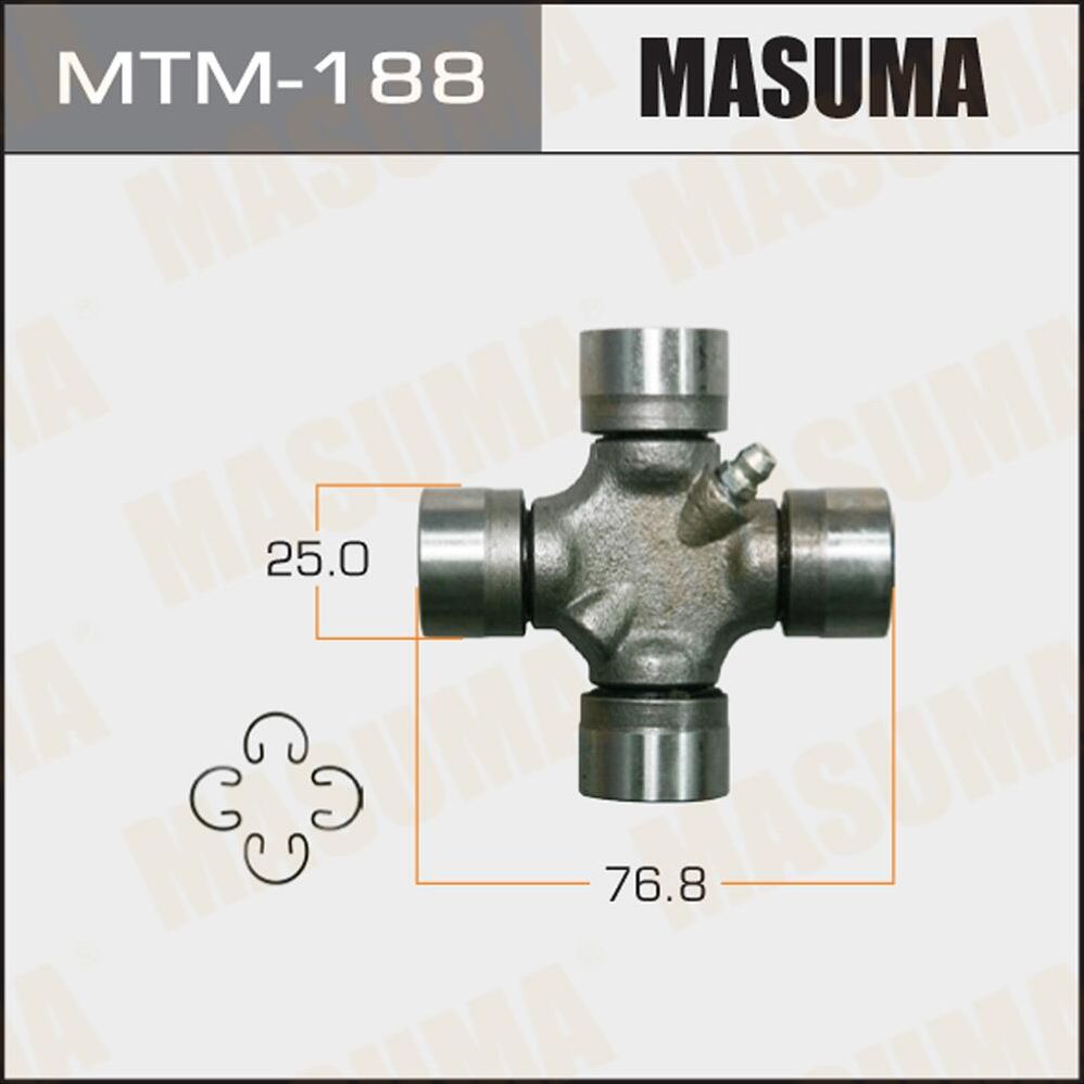 Крестовина карданного вала Masuma. Артикул MTM-188