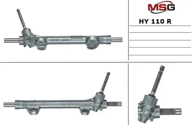 Рулевая рейка без ГУР восстановленная Hyundai Veloster 2011-, Hyundai Elantra 20 (MSG). Артикул HY110R