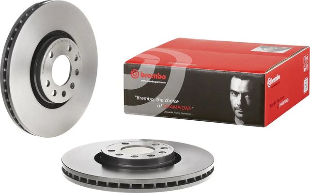 Тормозной диск Brembo UV Coated передний для Saab 9-3 II 2002-2015. Артикул 09.9177.11